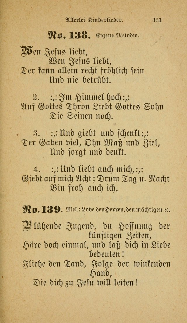 Muntere Lieder: Eine Sammlung der beliebtesten und brauchbarsten Gesänge für Sonntagsschulen und andere christlichen Versammlungen. 3. Aufl. page 136