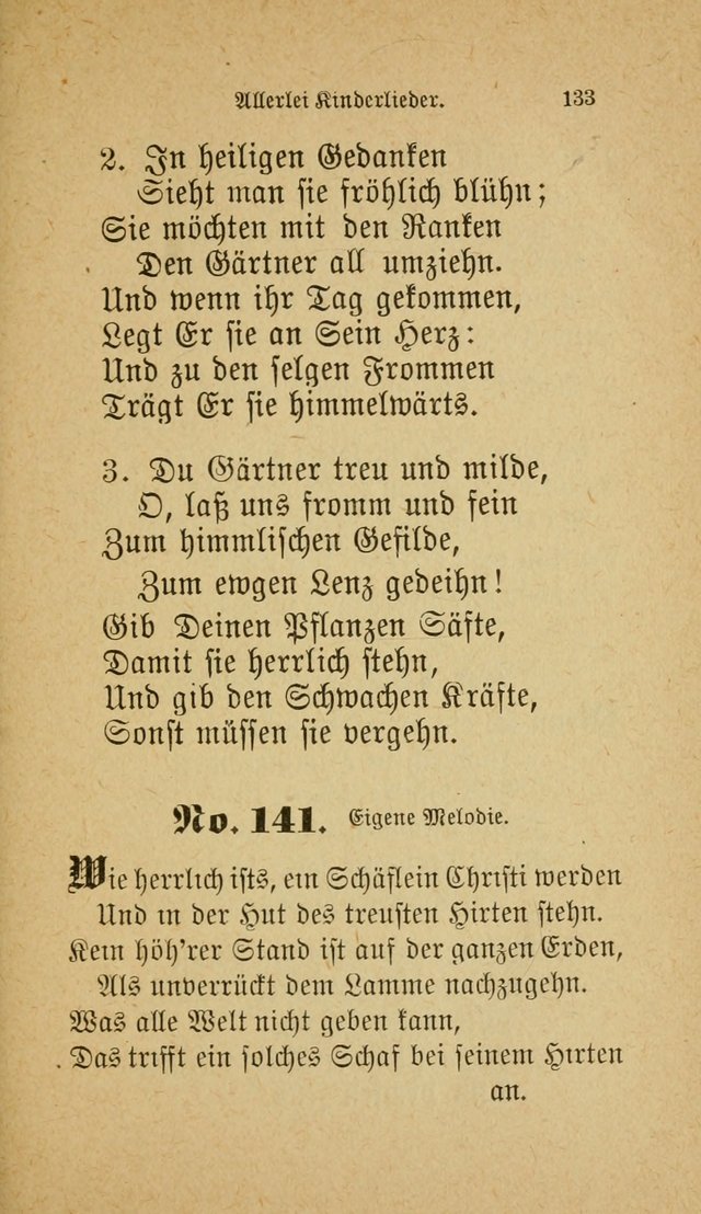 Muntere Lieder: Eine Sammlung der beliebtesten und brauchbarsten Gesänge für Sonntagsschulen und andere christlichen Versammlungen. 3. Aufl. page 138