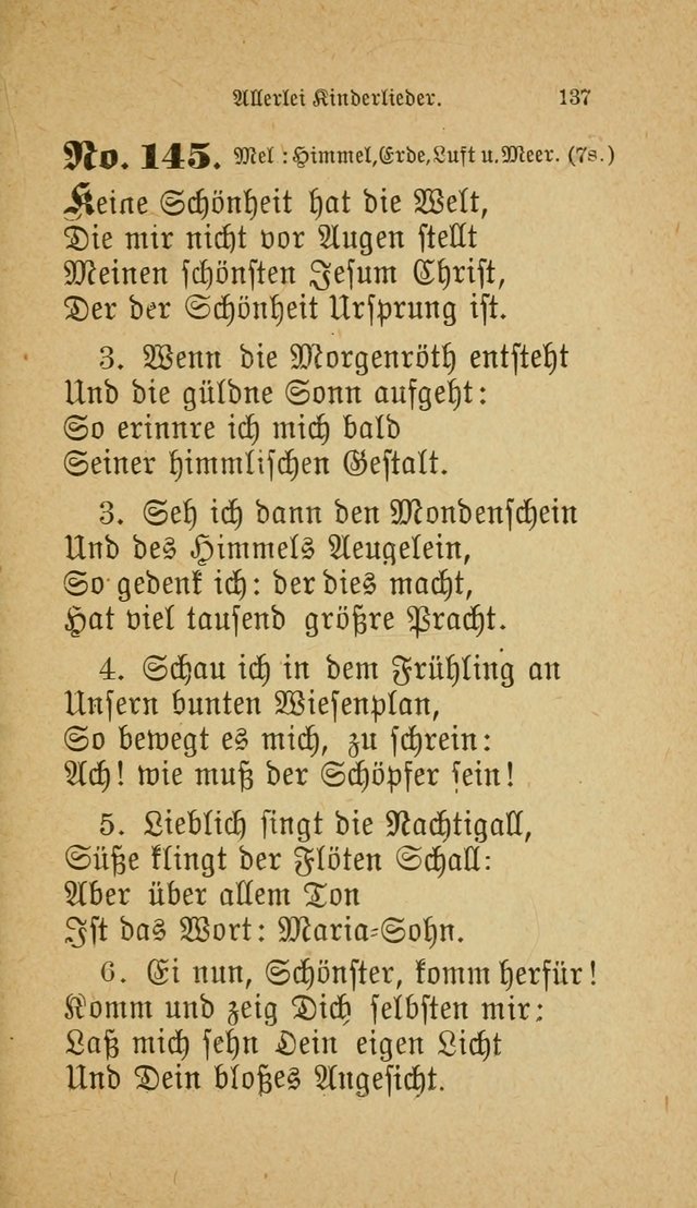 Muntere Lieder: Eine Sammlung der beliebtesten und brauchbarsten Gesänge für Sonntagsschulen und andere christlichen Versammlungen. 3. Aufl. page 142