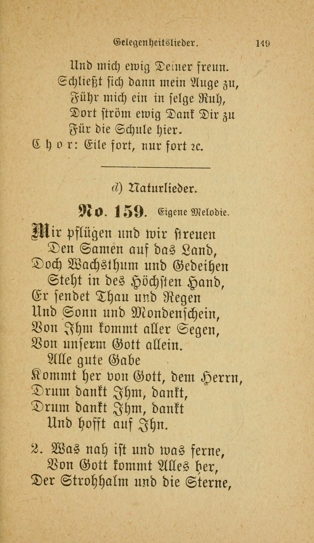 Muntere Lieder: Eine Sammlung der beliebtesten und brauchbarsten Gesänge für Sonntagsschulen und andere christlichen Versammlungen. 3. Aufl. page 154