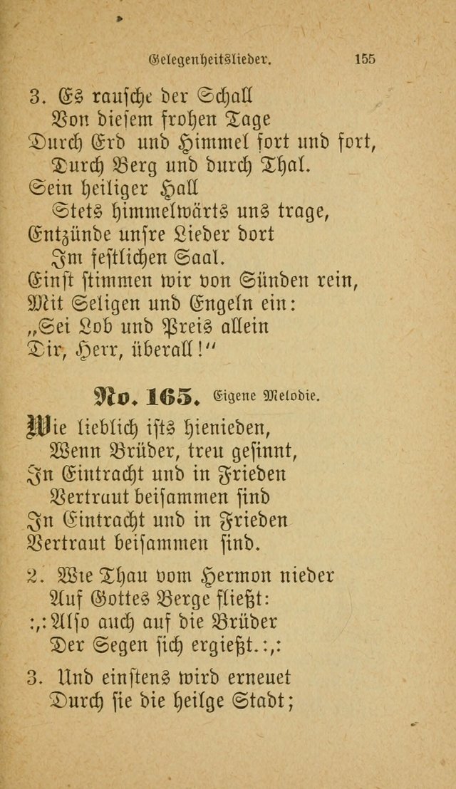 Muntere Lieder: Eine Sammlung der beliebtesten und brauchbarsten Gesänge für Sonntagsschulen und andere christlichen Versammlungen. 3. Aufl. page 160