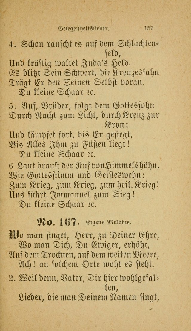 Muntere Lieder: Eine Sammlung der beliebtesten und brauchbarsten Gesänge für Sonntagsschulen und andere christlichen Versammlungen. 3. Aufl. page 162