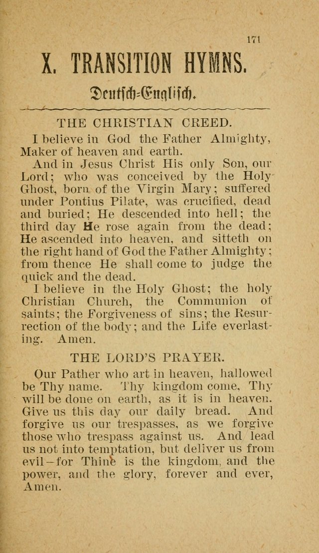 Muntere Lieder: Eine Sammlung der beliebtesten und brauchbarsten Gesänge für Sonntagsschulen und andere christlichen Versammlungen. 3. Aufl. page 176