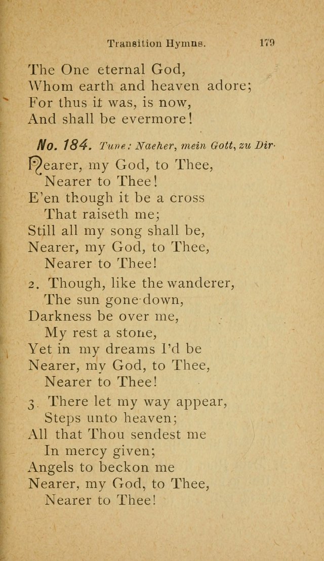 Muntere Lieder: Eine Sammlung der beliebtesten und brauchbarsten Gesänge für Sonntagsschulen und andere christlichen Versammlungen. 3. Aufl. page 184