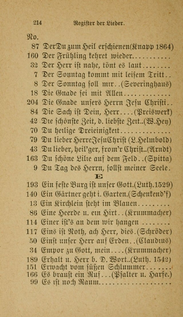 Muntere Lieder: Eine Sammlung der beliebtesten und brauchbarsten Gesänge für Sonntagsschulen und andere christlichen Versammlungen. 3. Aufl. page 219