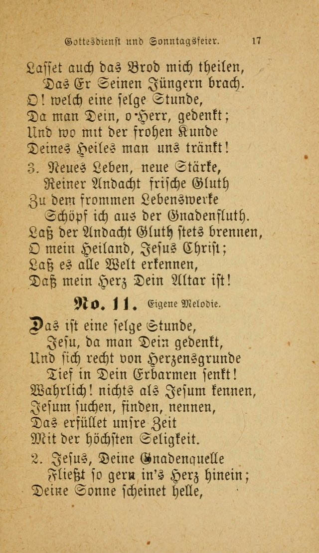 Muntere Lieder: Eine Sammlung der beliebtesten und brauchbarsten Gesänge für Sonntagsschulen und andere christlichen Versammlungen. 3. Aufl. page 22