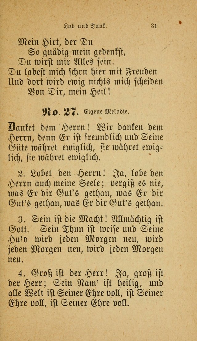 Muntere Lieder: Eine Sammlung der beliebtesten und brauchbarsten Gesänge für Sonntagsschulen und andere christlichen Versammlungen. 3. Aufl. page 36