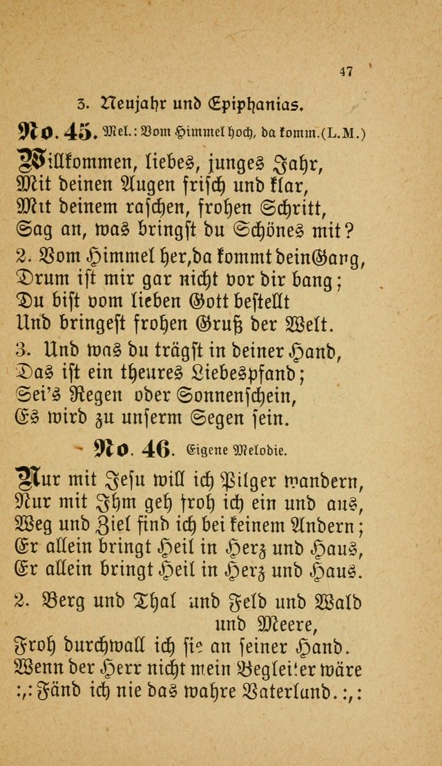 Muntere Lieder: Eine Sammlung der beliebtesten und brauchbarsten Gesänge für Sonntagsschulen und andere christlichen Versammlungen. 3. Aufl. page 52