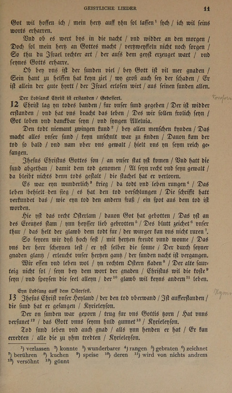 Martin Luthers geistliche Lieder page 11