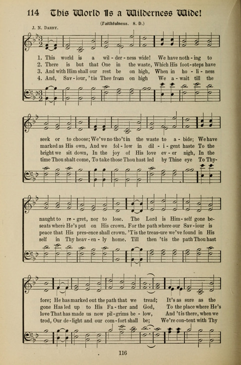 Messages of Love Hymn Book: for Gospel, Sunday School, Special Services and Home Singing page 114