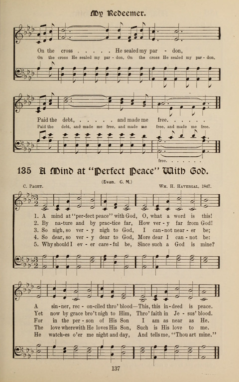 Messages of Love Hymn Book: for Gospel, Sunday School, Special Services and Home Singing page 135