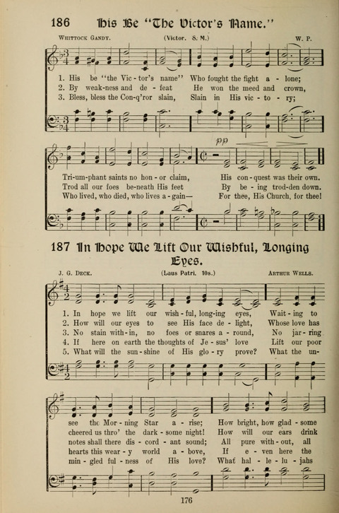 Messages of Love Hymn Book: for Gospel, Sunday School, Special Services and Home Singing page 174