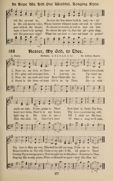 Messages of Love Hymn Book: for Gospel, Sunday School, Special Services and Home Singing page 175