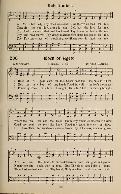 Messages of Love Hymn Book: for Gospel, Sunday School, Special Services and Home Singing page 183