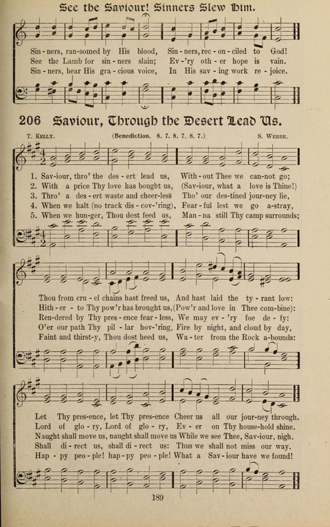 Messages of Love Hymn Book: for Gospel, Sunday School, Special Services and Home Singing page 187