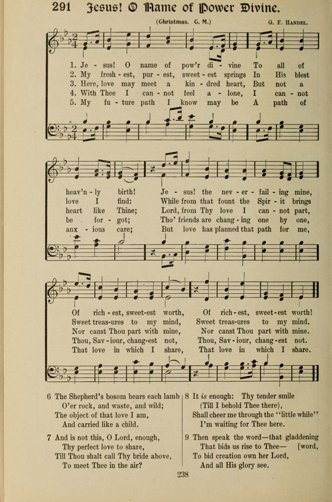 Messages of Love Hymn Book: for Gospel, Sunday School, Special Services and Home Singing page 236