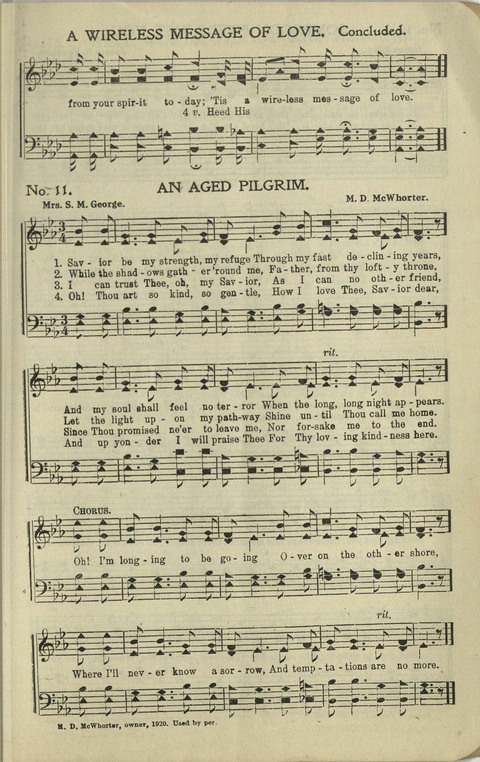 Messages of Love Hymn Book: for Gospel, Sunday School, Special Services and Home Singing page 270
