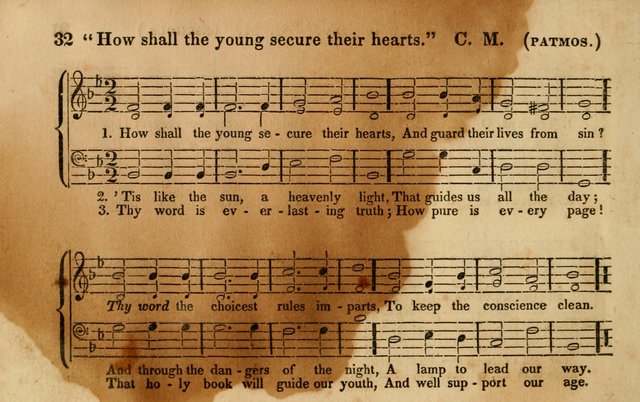 My Little Singing Book: designed for the use of Sabbath and Juvenile Singing Schools page 32