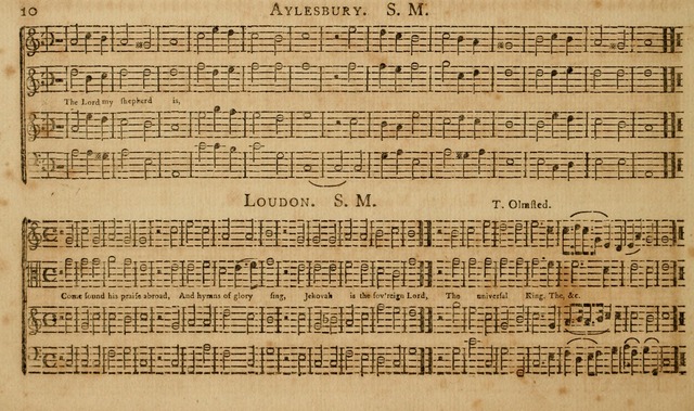 The Musical Olio: containing I. a concise introduction to the art of singing by note. II. a variety of psalms, tunes, hymns, and set pieces, selected principally from European authors... page 16