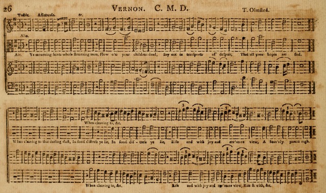 The Musical Olio: containing I. a concise introduction to the art of singing by note. II. a variety of psalms, tunes, hymns, and set pieces, selected principally from European authors... page 32