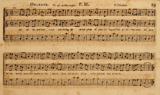 The Musical Olio: containing I. a concise introduction to the art of singing by note. II. a variety of psalms, tunes, hymns, and set pieces, selected principally from European authors... page 35