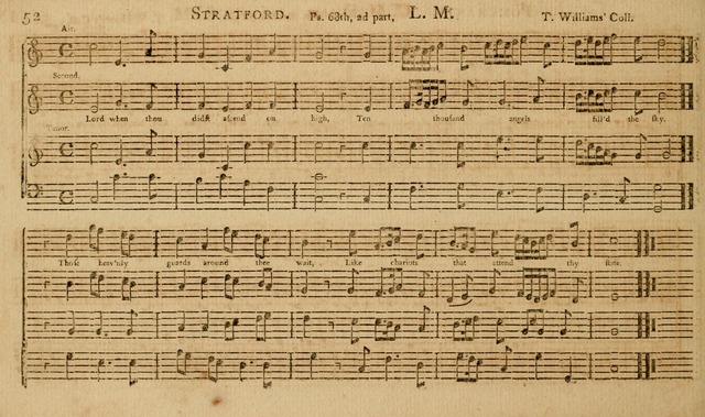 The Musical Olio: containing I. a concise introduction to the art of singing by note. II. a variety of psalms, tunes, hymns, and set pieces, selected principally from European authors... page 58