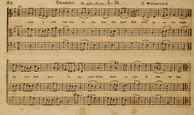 The Musical Olio: containing I. a concise introduction to the art of singing by note. II. a variety of psalms, tunes, hymns, and set pieces, selected principally from European authors... page 86