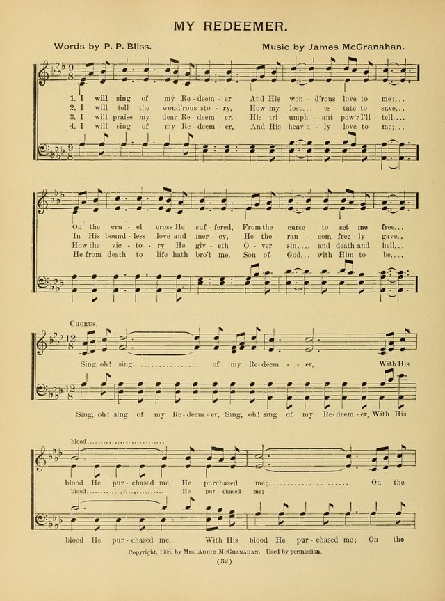 The Most Popular Hymns page 32