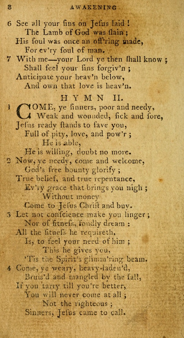 The Methodist pocket hymn-book, revised and improved: designed as a constant companion for the pious, of all denominations ; collected from various authors page 11