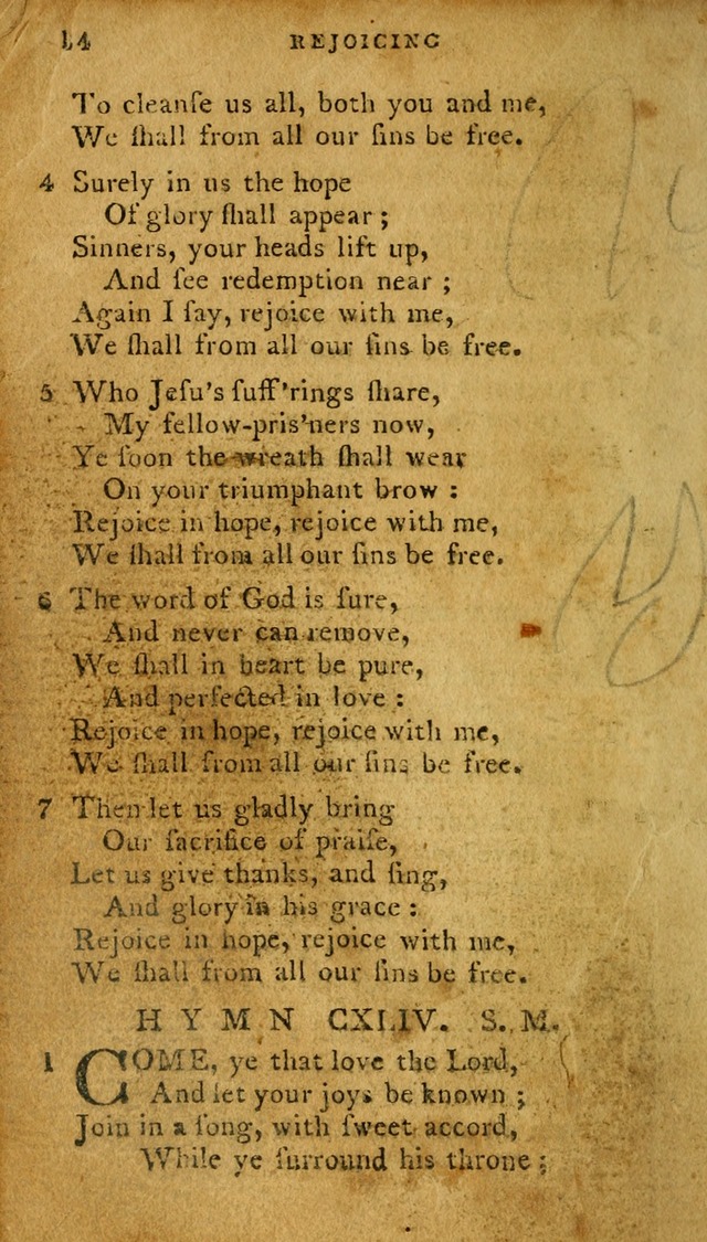 The Methodist pocket hymn-book, revised and improved: designed as a constant companion for the pious, of all denominations ; collected from various authors page 147