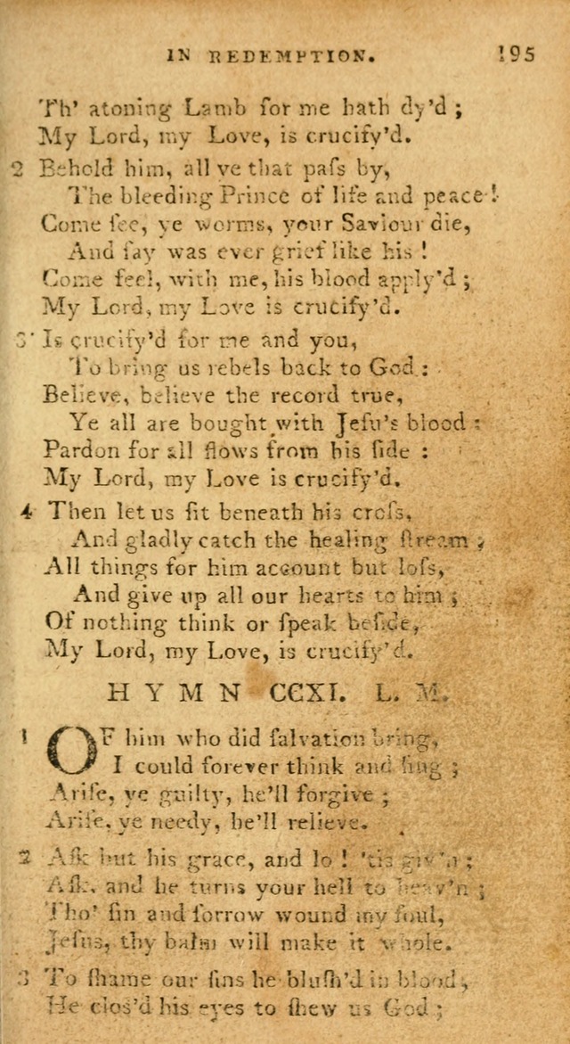 The Methodist pocket hymn-book, revised and improved: designed as a constant companion for the pious, of all denominations ; collected from various authors page 212