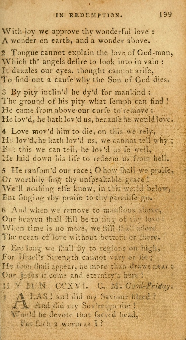 The Methodist pocket hymn-book, revised and improved: designed as a constant companion for the pious, of all denominations ; collected from various authors page 216