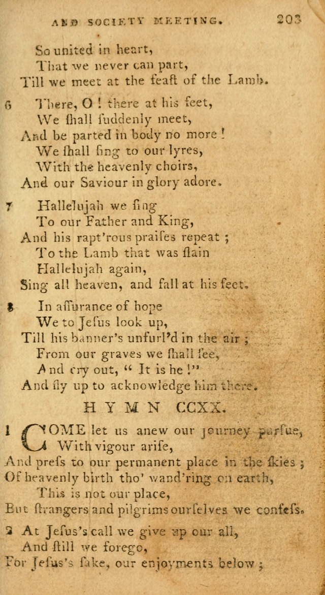 The Methodist pocket hymn-book, revised and improved: designed as a constant companion for the pious, of all denominations ; collected from various authors page 220