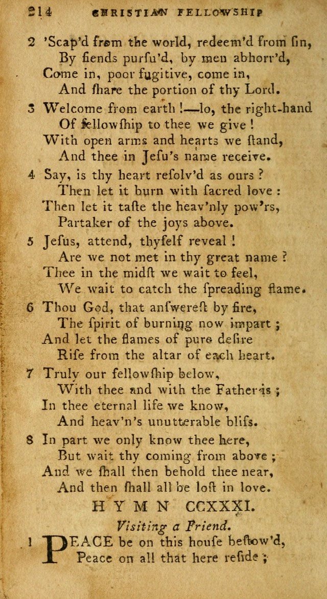 The Methodist pocket hymn-book, revised and improved: designed as a constant companion for the pious, of all denominations ; collected from various authors page 231