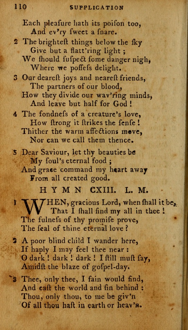 The Methodist Pocket Hymn-book, revised and improved: designed as a constant companion for the pious, of all denominations (30th ed.) page 110