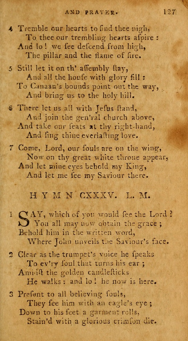 The Methodist Pocket Hymn-book, revised and improved: designed as a constant companion for the pious, of all denominations (30th ed.) page 127