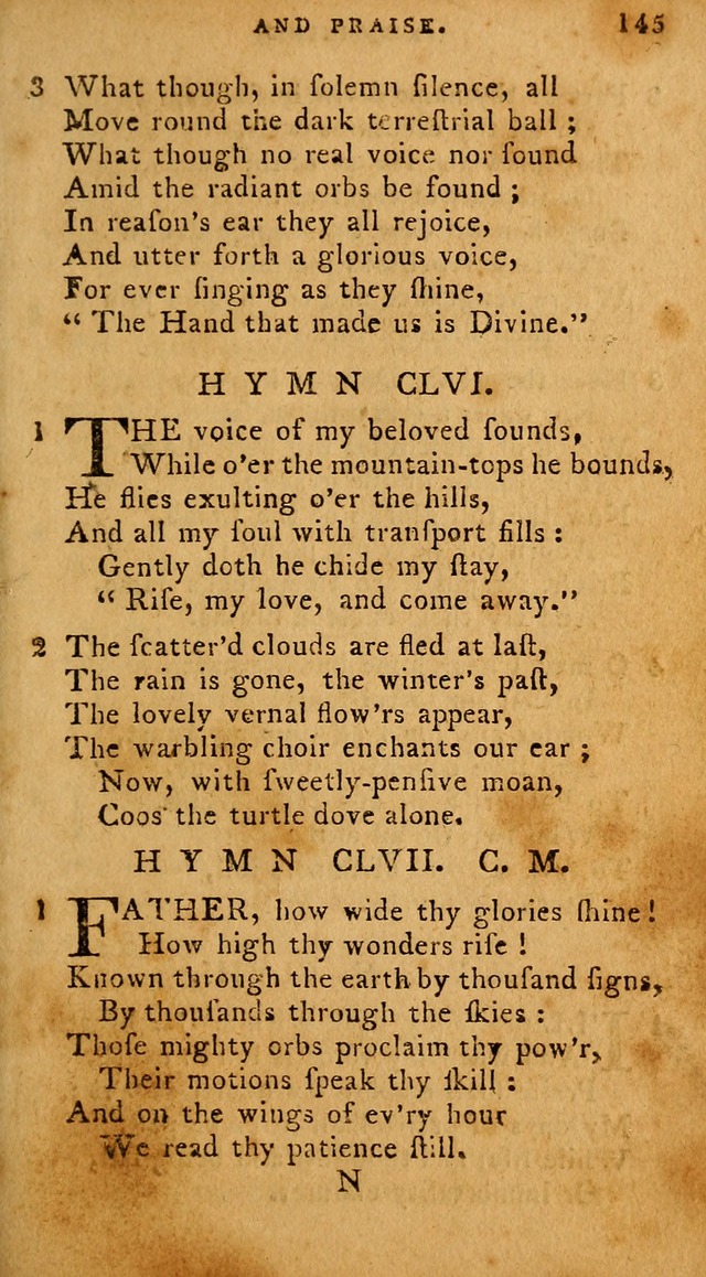 The Methodist Pocket Hymn-book, revised and improved: designed as a constant companion for the pious, of all denominations (30th ed.) page 145