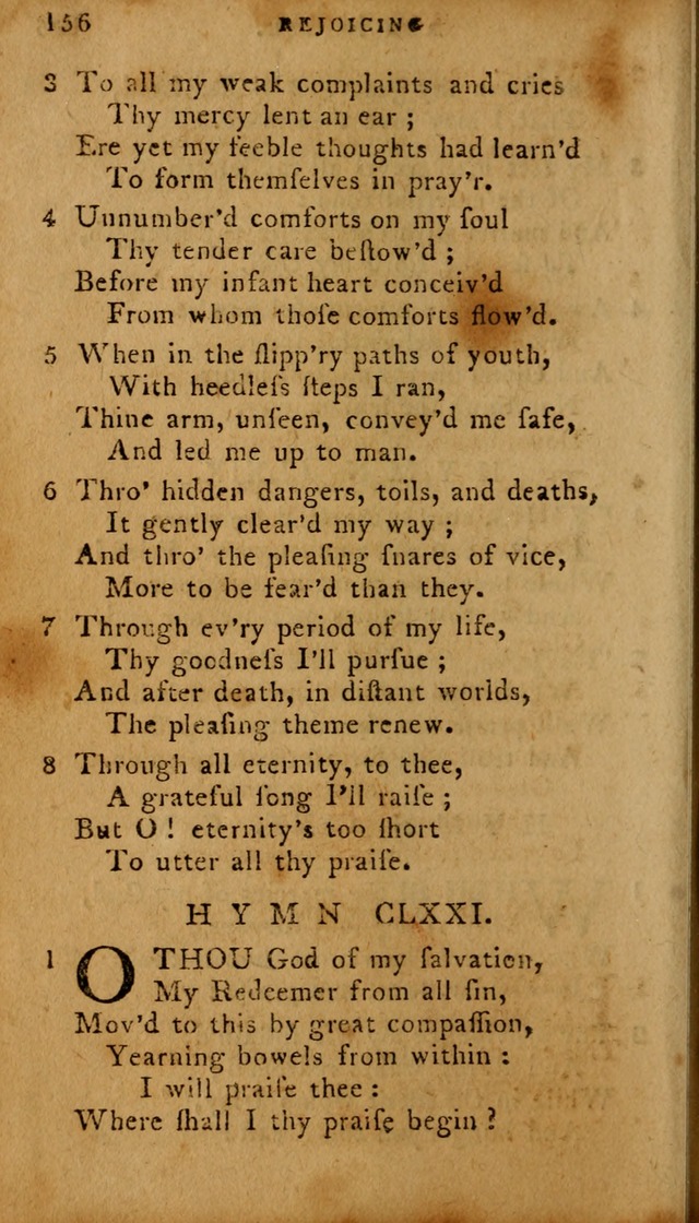 The Methodist Pocket Hymn-book, revised and improved: designed as a constant companion for the pious, of all denominations (30th ed.) page 156