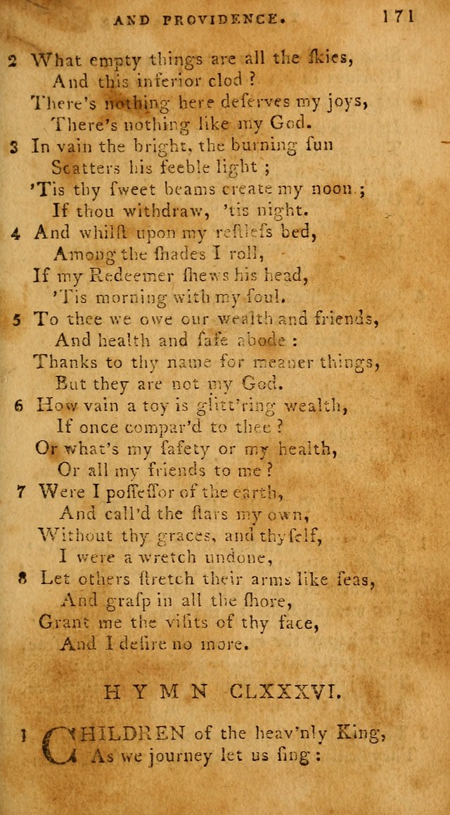 The Methodist Pocket Hymn-book, revised and improved: designed as a constant companion for the pious, of all denominations (30th ed.) page 171