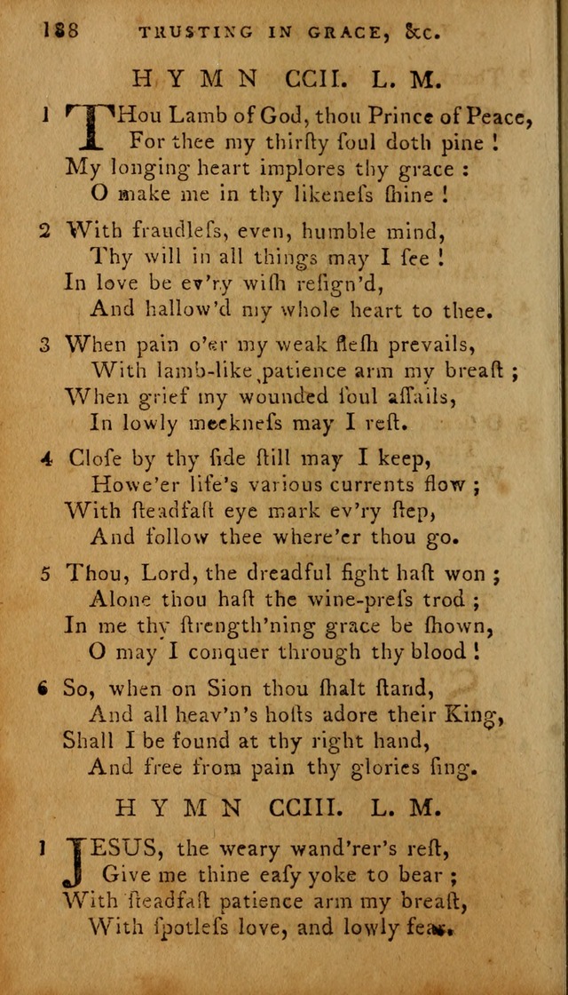 The Methodist Pocket Hymn-book, revised and improved: designed as a constant companion for the pious, of all denominations (30th ed.) page 188