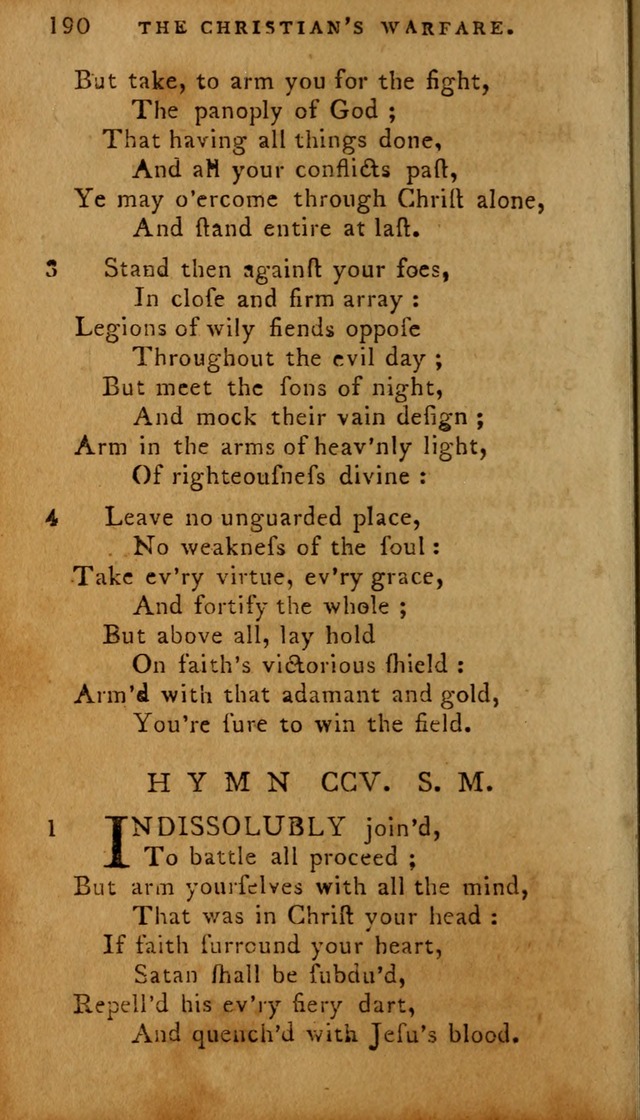 The Methodist Pocket Hymn-book, revised and improved: designed as a constant companion for the pious, of all denominations (30th ed.) page 190