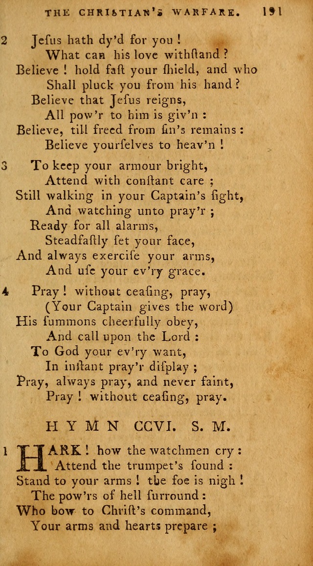 The Methodist Pocket Hymn-book, revised and improved: designed as a constant companion for the pious, of all denominations (30th ed.) page 191