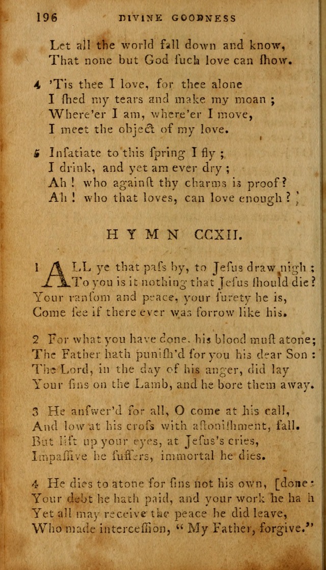 The Methodist Pocket Hymn-book, revised and improved: designed as a constant companion for the pious, of all denominations (30th ed.) page 196