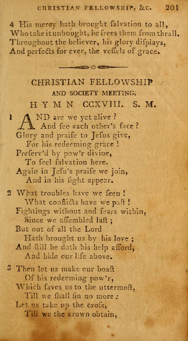 The Methodist Pocket Hymn-book, revised and improved: designed as a constant companion for the pious, of all denominations (30th ed.) page 201