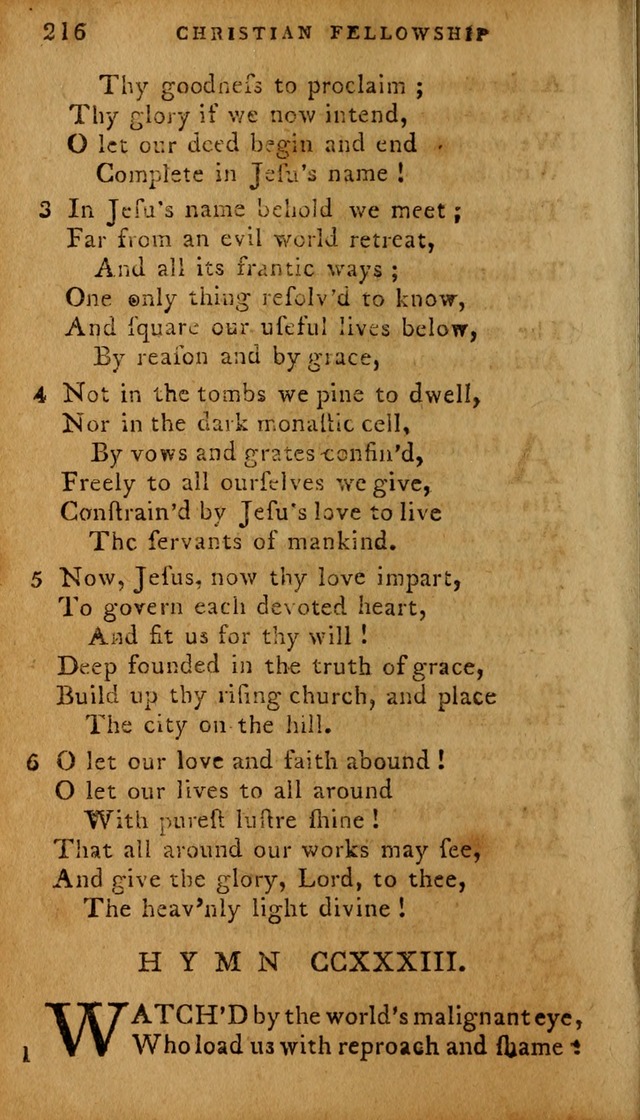 The Methodist Pocket Hymn-book, revised and improved: designed as a constant companion for the pious, of all denominations (30th ed.) page 216