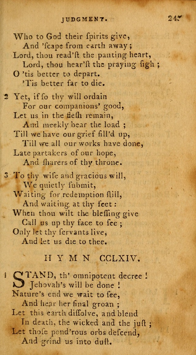 The Methodist Pocket Hymn-book, revised and improved: designed as a constant companion for the pious, of all denominations (30th ed.) page 247