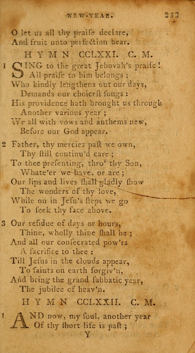 The Methodist Pocket Hymn-book, revised and improved: designed as a constant companion for the pious, of all denominations (30th ed.) page 253