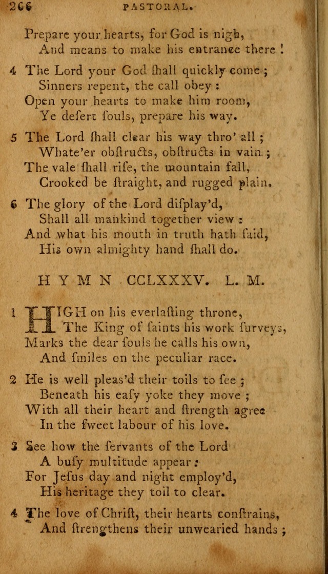 The Methodist Pocket Hymn-book, revised and improved: designed as a constant companion for the pious, of all denominations (30th ed.) page 266