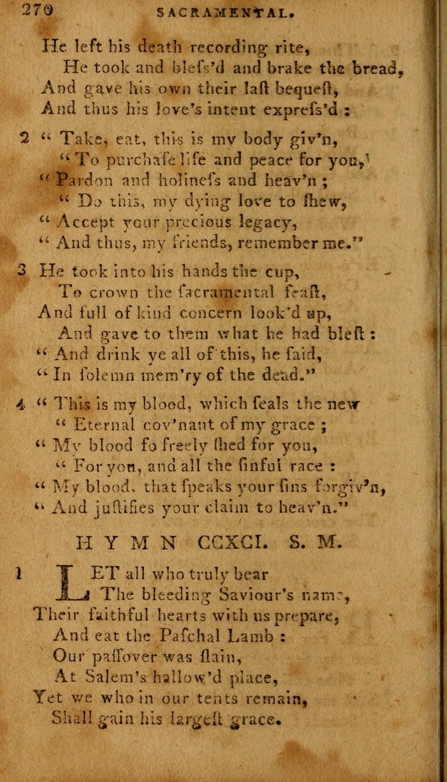 The Methodist Pocket Hymn-book, revised and improved: designed as a constant companion for the pious, of all denominations (30th ed.) page 270