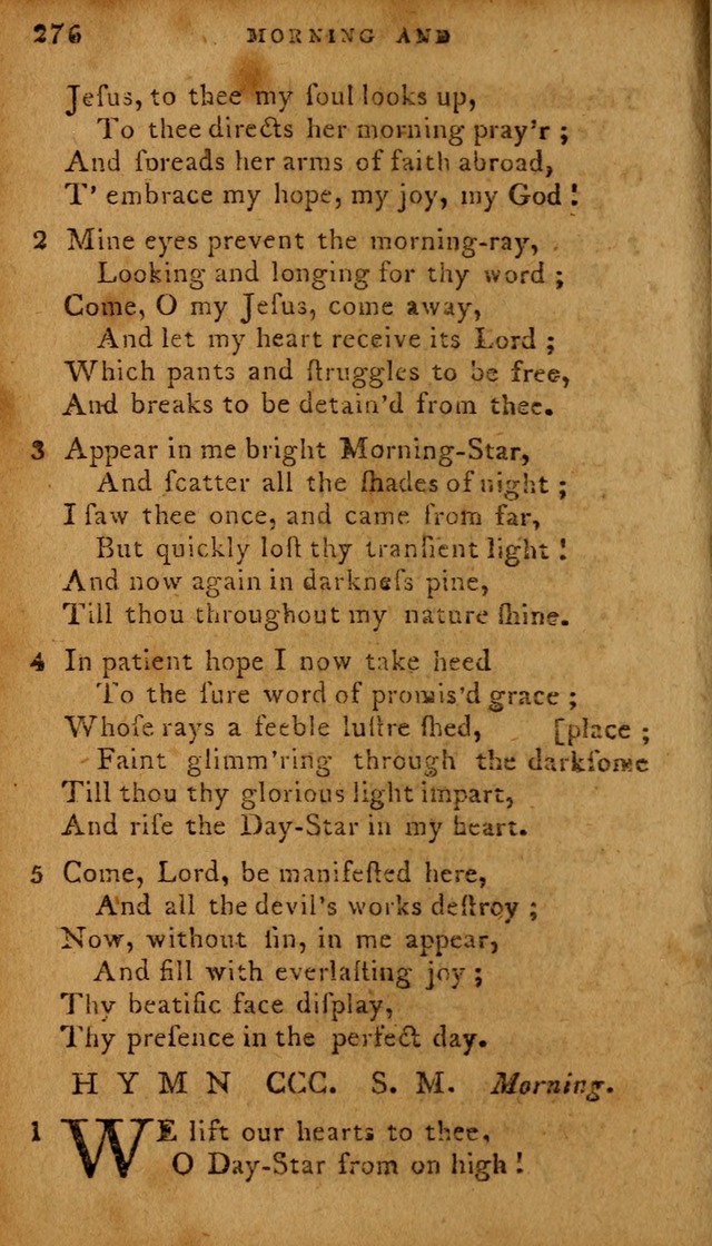 The Methodist Pocket Hymn-book, revised and improved: designed as a constant companion for the pious, of all denominations (30th ed.) page 276